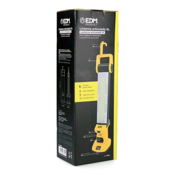 Taschenlampe LED EDM 36154 20 W 1500 lm Aufladbar – Bild 5