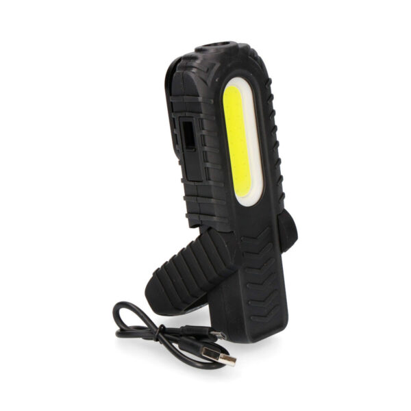 Taschenlampe EDM 36403 Cob 3 W 5 W 300 Lm 90 Lm Aufladbar Haken Magnet Halterung – Bild 6