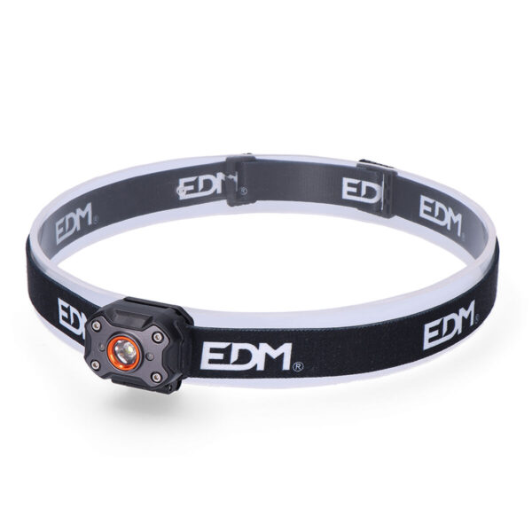 LED-Kopf-Taschenlampe EDM 36417 Schwarz 8 W 400 lm – Bild 5