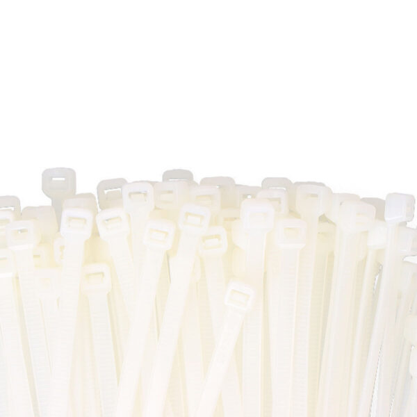 Kabelbinder aus Nylon EDM 48313 natürlich 450 x 8 mm (100 Stück) – Bild 2