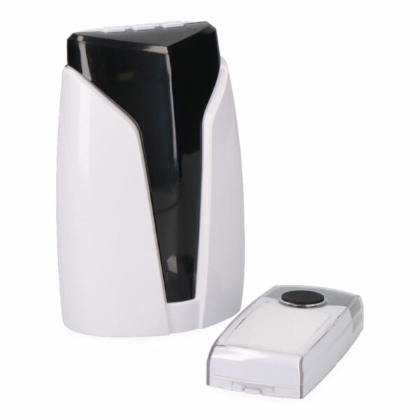 Wireless Türklingel mit Klingelknopf EDM 49305 Volga 120 m 85 dB 12,5 x 8,7 x 5 cm (1,5 V) – Bild 3