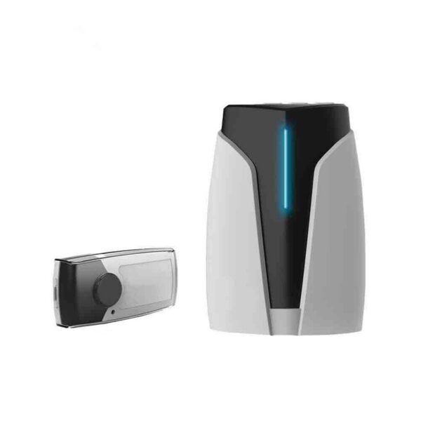 Wireless Türklingel mit Klingelknopf EDM 49305 Volga 120 m 85 dB 12,5 x 8,7 x 5 cm (1,5 V) – Bild 2