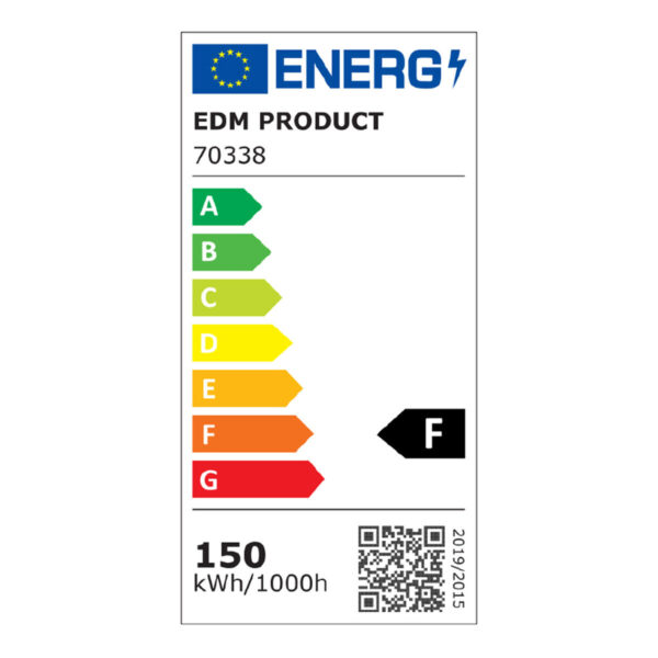 LED-Strahler EDM 70338 Schwarz F 150 W 1200 Lm 12000 Lm (4000 K) – Bild 3