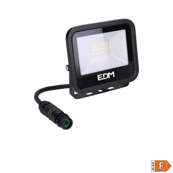 LED-Strahler EDM 70401 Black Series Schwarz F 20 W 12,4 x 10,6 x 2,8 cm (6400 K) – Bild 2