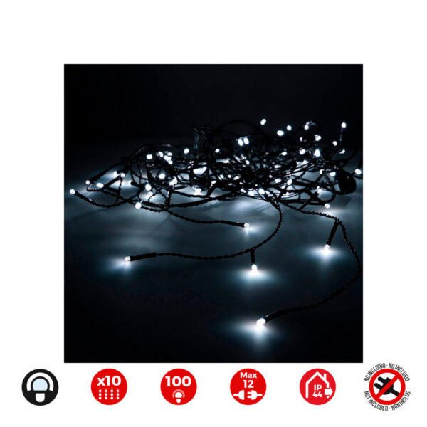 LED-Lichtvorhang EDM 71260 Easy-Connect 1,8 W 2 x 1 m – Bild 2