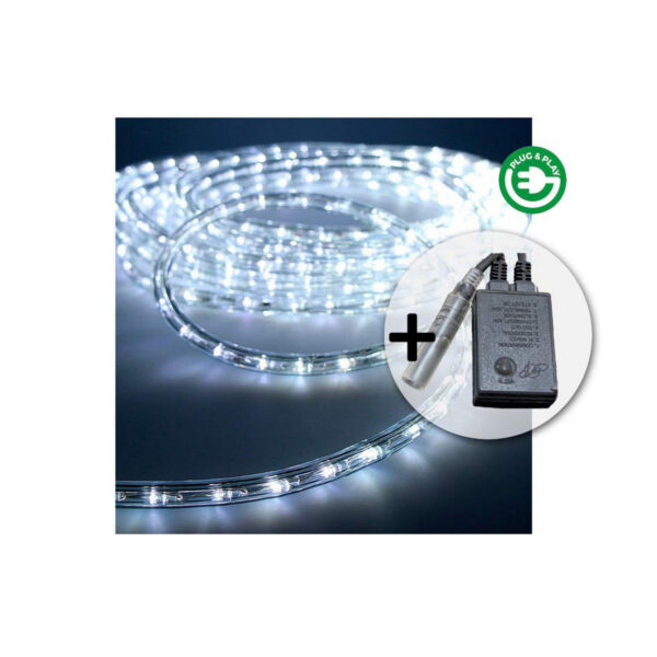 Schlauch LED EDM 71491 Flexiled Durchsichtig 230 V 12 m – Bild 2