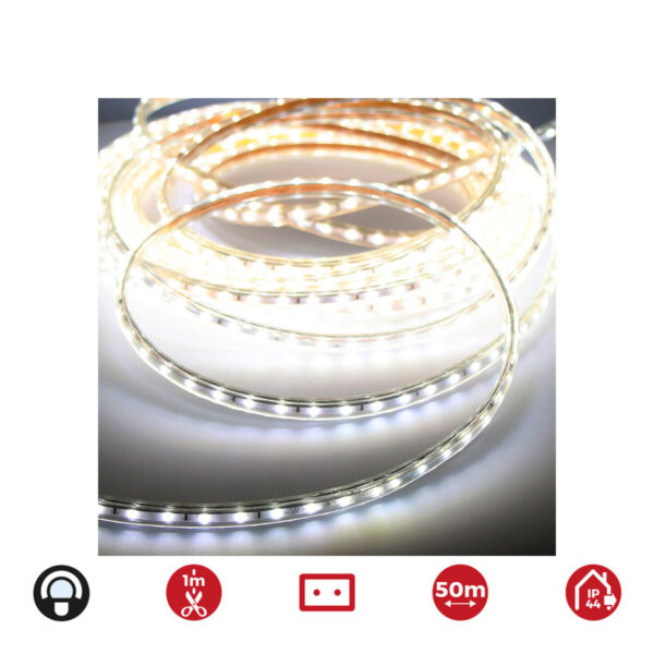 LED-Leisten EDM 72700 4,2 W x 1 m 50 m Kaltes Licht 6400 K 350 lm – Bild 4