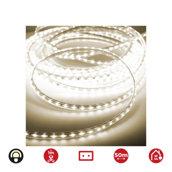 LED-Leisten EDM 72701 4,2 W x 1 m 50 m Warmes licht 3200 K 350 lm – Bild 4