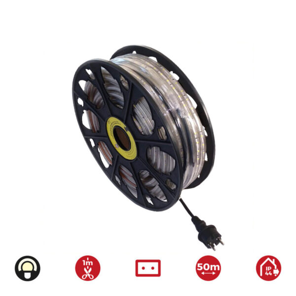 LED-Leisten EDM 72701 4,2 W x 1 m 50 m Warmes licht 3200 K 350 lm – Bild 3