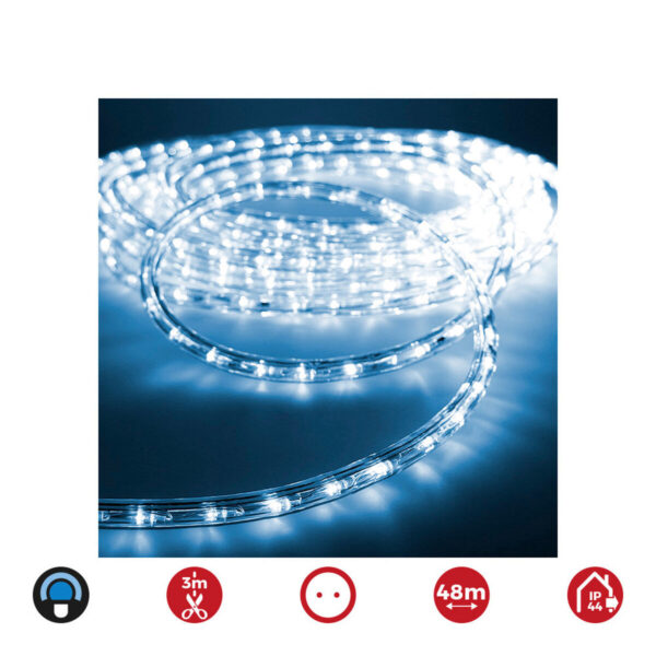 LED Röhre EDM 72708 flexiLED Blau 1,75 W x 1 m 48 m 2-Wege – Bild 2