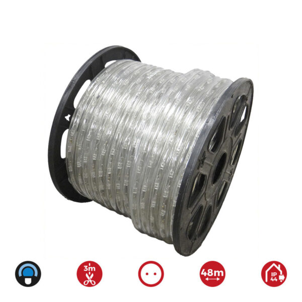 LED Röhre EDM 72708 flexiLED Blau 1,75 W x 1 m 48 m 2-Wege – Bild 3