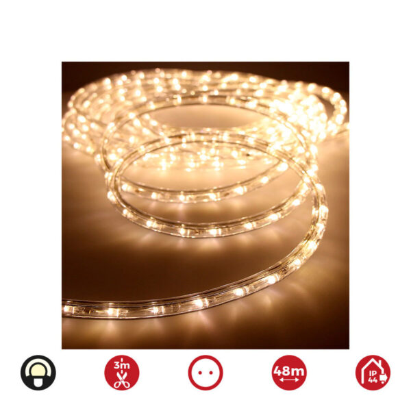 LED Röhre EDM 72711 Flexiled 1,75 W x 1 m 48 m Warmes Weiß – Bild 4