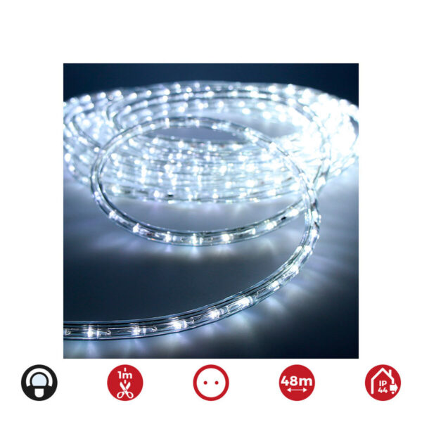 LED Röhre EDM 72713 Flexiled 1,4 W x 1 m 48 m Kaltweiß – Bild 4