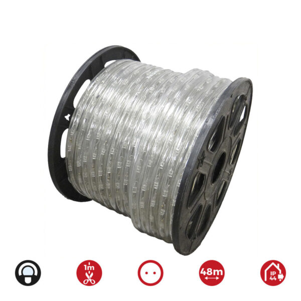 LED Röhre EDM 72713 Flexiled 1,4 W x 1 m 48 m Kaltweiß – Bild 3