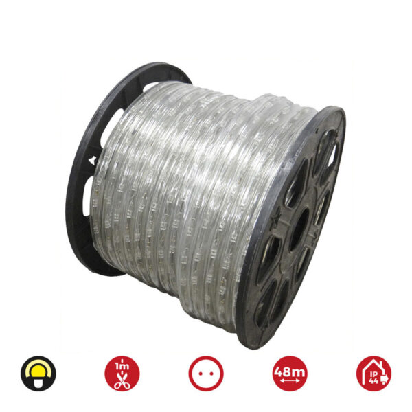 LED Röhre EDM 72717 flexiLED Gelb 1,4 W x 1 m 48 m 2-Wege – Bild 3