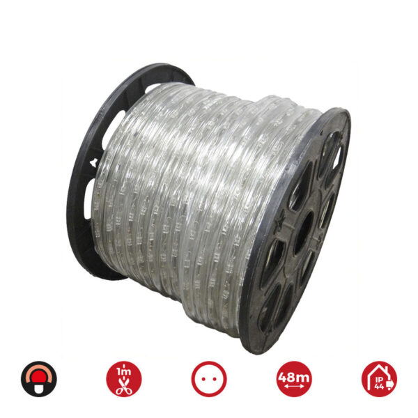 LED Röhre EDM 72718 Flexiled Rot 1,4 W x 1 m 48 m – Bild 3