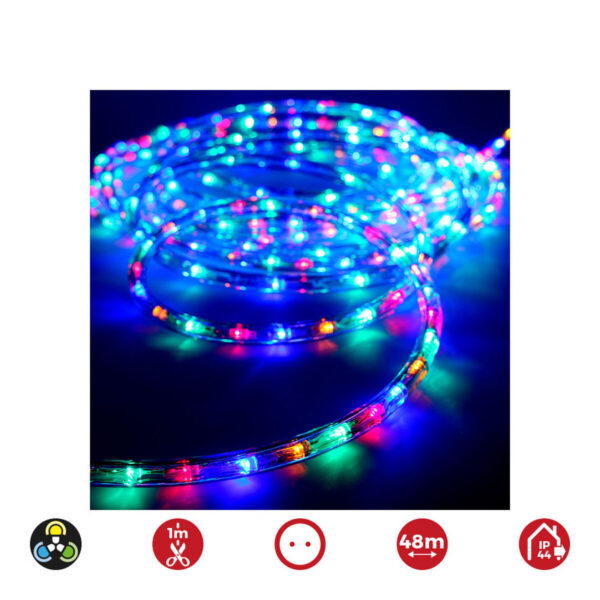 LED Röhre EDM 72719 Flexiled Bunt 1,4 W x 1 m 48 m – Bild 4