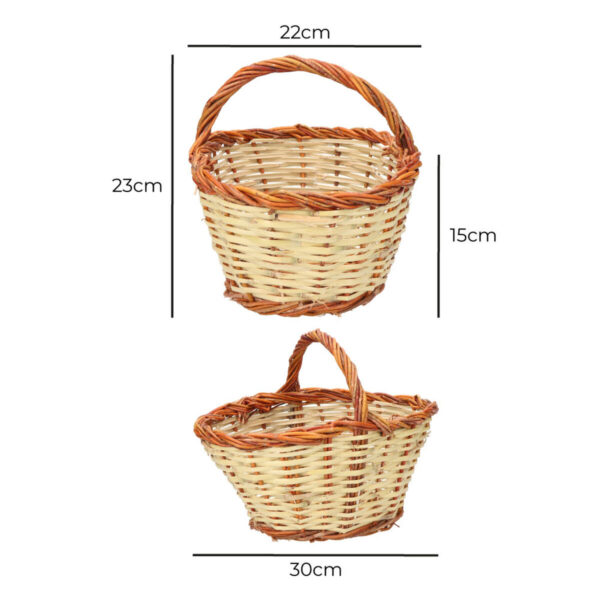 Korb EDM Rohrstock 30 x 22 x 15 cm – Bild 5