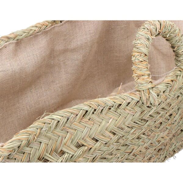 Korb für Brennholz EDM Esparto 60 x 35 x 45 cm 60 x 45 x 35 cm Oval – Bild 4