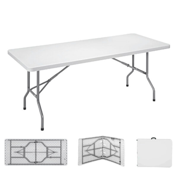 Table Klapptisch EDM 75130 Weiß – Bild 2