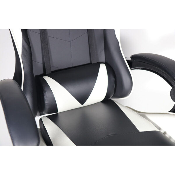 Gaming-Stuhl EDM 75194 Weiß Schwarz – Bild 5