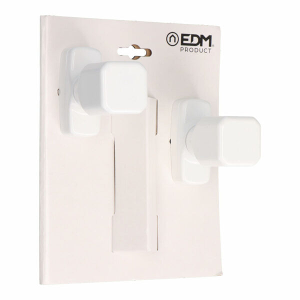 Drehknopf EDM 85461 6807 Weiß Aluminium 80 x 39 mm – Bild 2