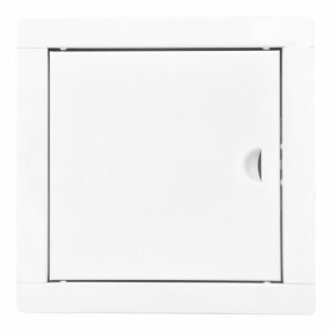Inspektionsabdeckung EDM 87749 Weiß Eingelassen karriert 24,5 x 24,5 cm