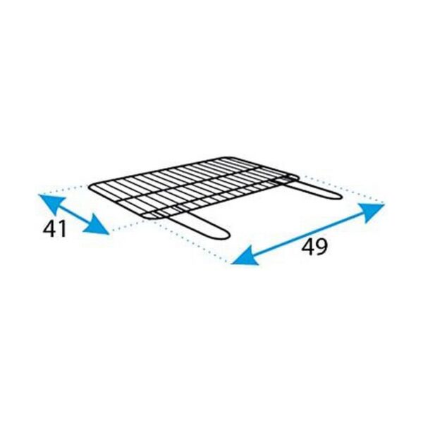 Kohlegrill mit Standbeinen Imex el Zorro Schwarz Metall 50 x 40 x 75 cm – Bild 2