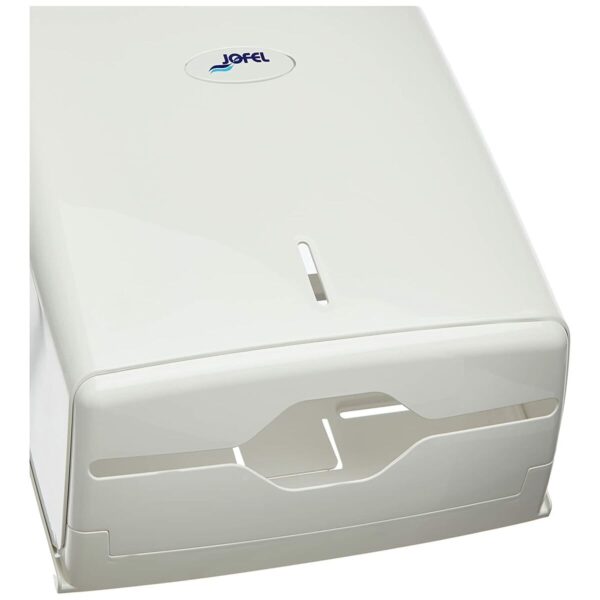 Papierspender Jofel Weiß ABS 13 x 27 x 36 cm – Bild 3