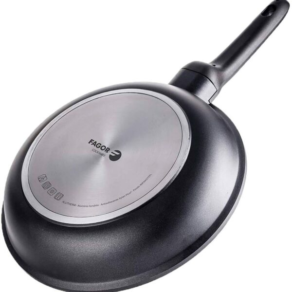 Pfanne FAGOR Alutherm Schwarz Aluminium (Ø 26 cm) – Bild 4