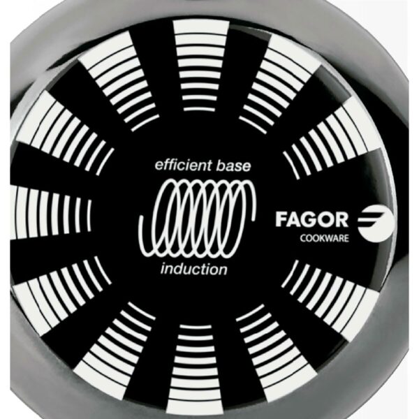 Pfanne FAGOR Indutherm Schwarz Emaillierter Edelstahl (Ø 24 cm) – Bild 4