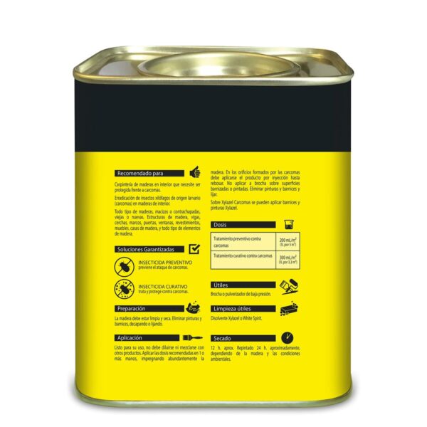 Oberflächenschutz Xylazel Holz Holzwurm 750 ml Farblos – Bild 2