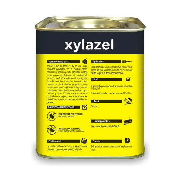 Oberflächenschutz Xylazel Plus Holz Holzwurm 750 ml Farblos – Bild 2