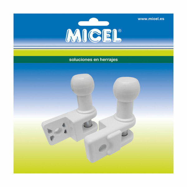 Halterung für Sonnensegel Micel TLD01 Weiß 6,9 x 3,07 x 7,32 cm Handlauf – Bild 2