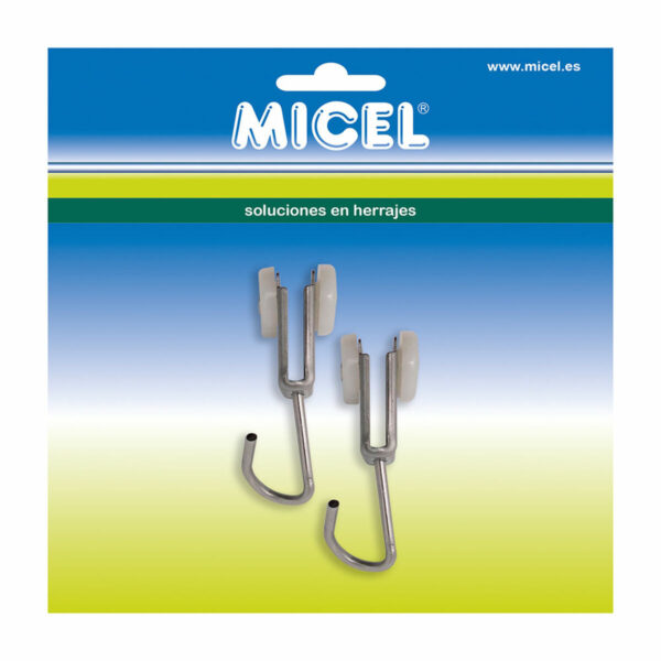 Seilrolle für Pergola Micel TLD17 Edelstahl 18,5 x 17 x 60 mm Außenbereich 2 Stück – Bild 2