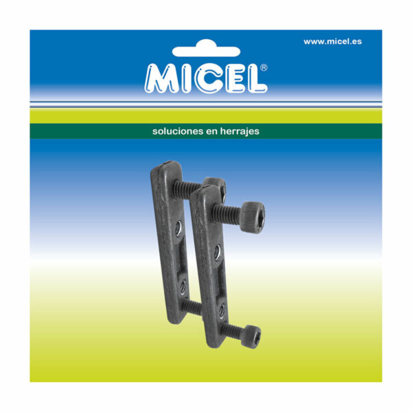 Fixierplatte Micel TLD25 65 x 14,5 x 6 mm Markise Untere – Bild 2