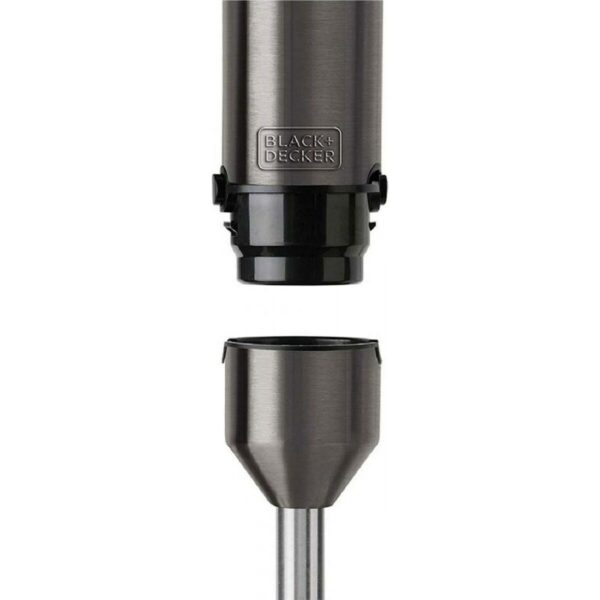 Multifunktions Handmixer mit Zubehör Black & Decker ES9160140B Schwarz Grau Silberfarben 1200 W – Bild 2