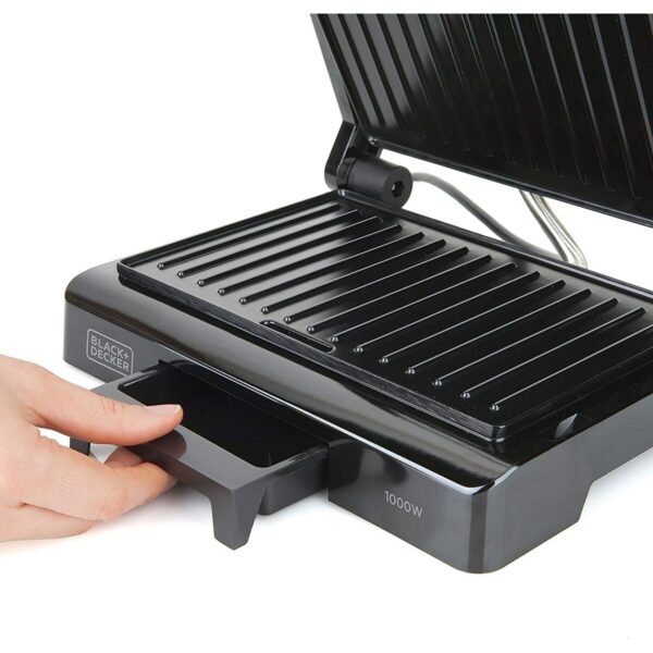 Elektrogrill Black & Decker ES9680050B 1000 W 23 x 14,5 cm – Bild 5