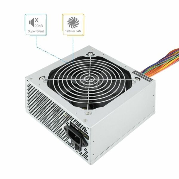 Stromquelle TooQ Fonte Ecopower II ATX 500 W RoHS CE – Bild 2