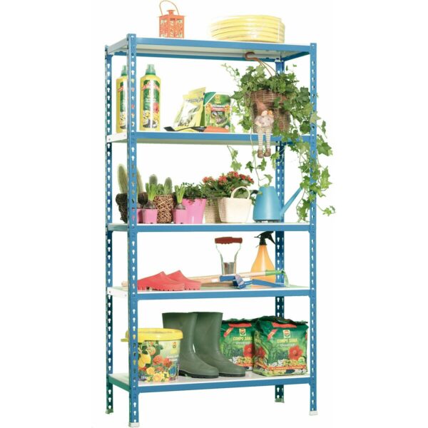 Regal Simon Rack Simonclick 5/400 Metall 180 x 90 x 40 cm 5 Regale – Bild 4