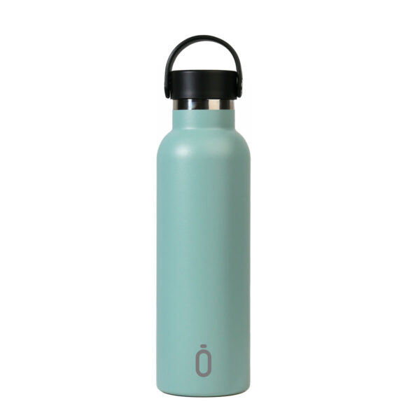 Thermosflasche Safta Eucalipto grün Silikon Edelstahl – Bild 2