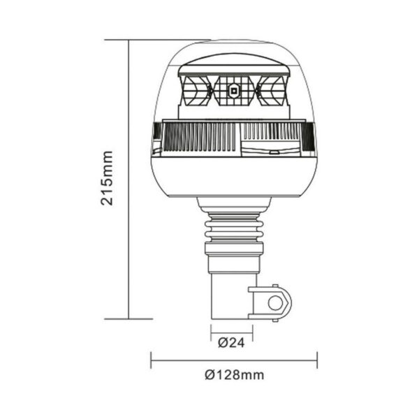 Autoglühbirne Goodyear PLUS GY 203WL 150 ml 24 W Rotary – Bild 3