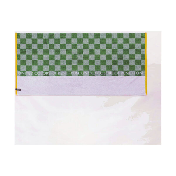 Strandbadetuch Benetton BE148 140 x 170 cm grün – Bild 4