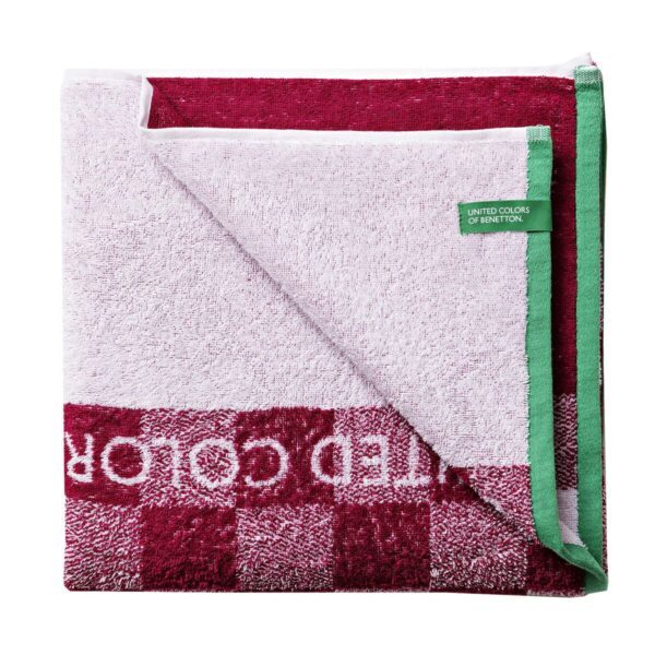 Strandbadetuch Benetton Kids Rot 100 % Baumwolle 140 x 70 cm – Bild 3