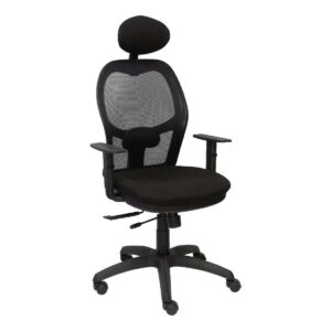 Bürostuhl mit Kopfstütze Jorquera  Piqueras y Crespo I840CTK Schwarz