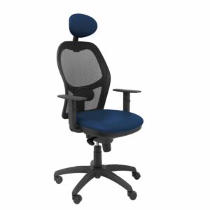 Bürostuhl mit Kopfstütze Jorquera malla Piqueras y Crespo NSPAZMC Marineblau