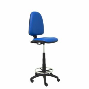 Hocker Ayna  Piqueras y Crespo 4CPSPAZ Blau PVC Kunstleder