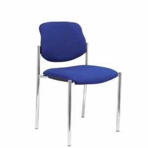 Empfangsstuhl Villalgordo Piqueras y Crespo BALI229 Blau Kunstleder