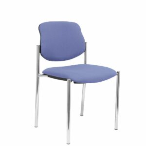 Empfangsstuhl Villalgordo Piqueras y Crespo BALI261 Blau Kunstleder