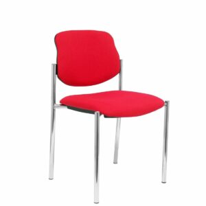 Empfangsstuhl Villalgordo Piqueras y Crespo BALI350 Rot Kunstleder